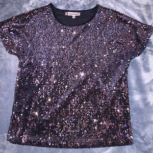 Sparkly Sequin Jennifer Lopez Top